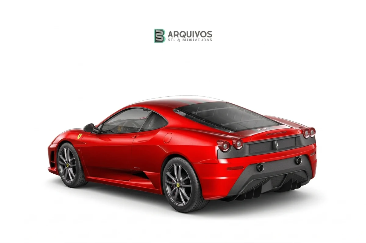 Modelo 3D STL - Ferrari F430 Scuderia — foto 2